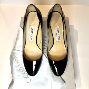 Jimmy Choo patent leather Esmee high heels - size 6